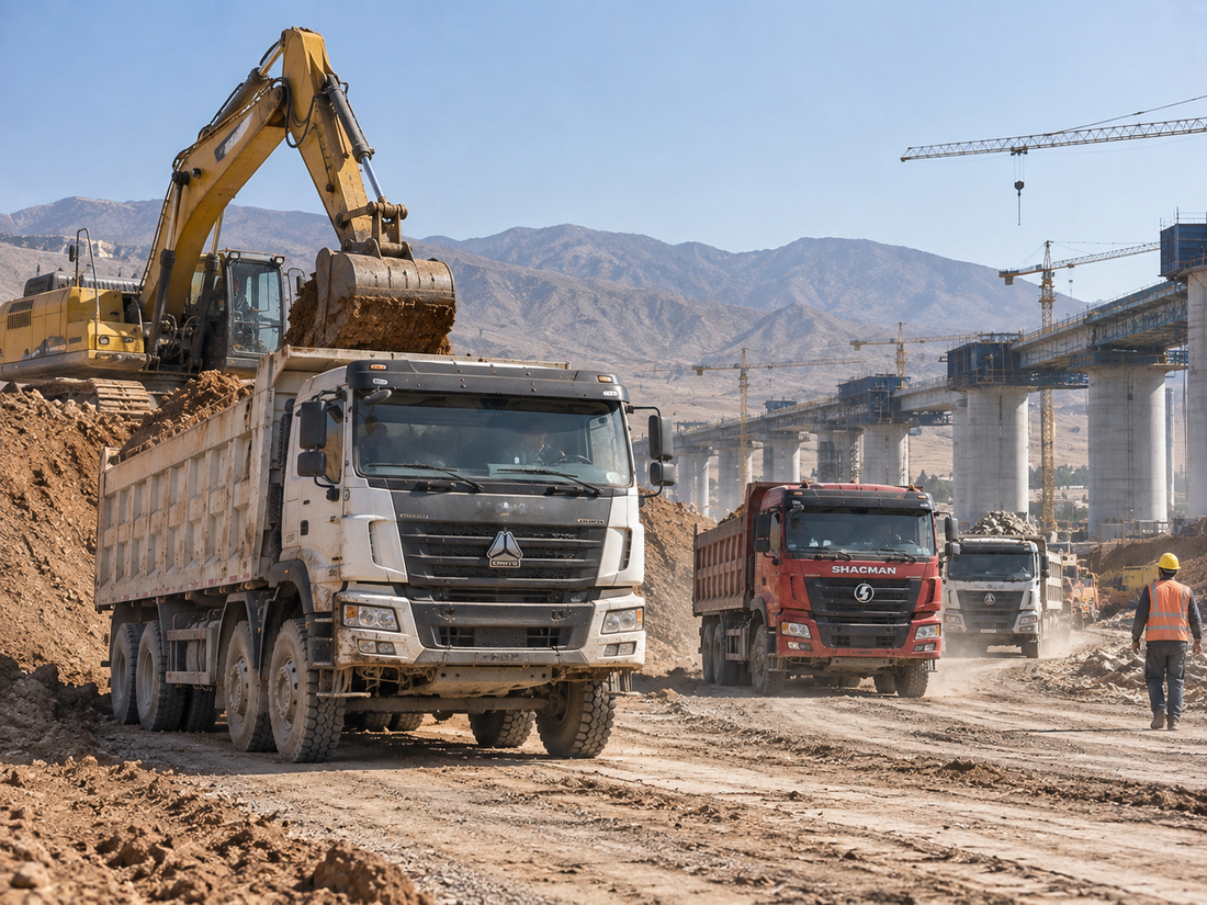 Driving Infrastructure Growth: Why Used Chinese Construction Machinery and Commercial Vehicles Are Powering Projects in Africa and Central Asia