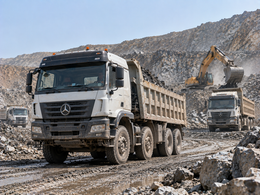 How Beiben Heavy-Duty Dump Trucks Dominate the Most Extreme Mining Zones in Africa and Central Asia