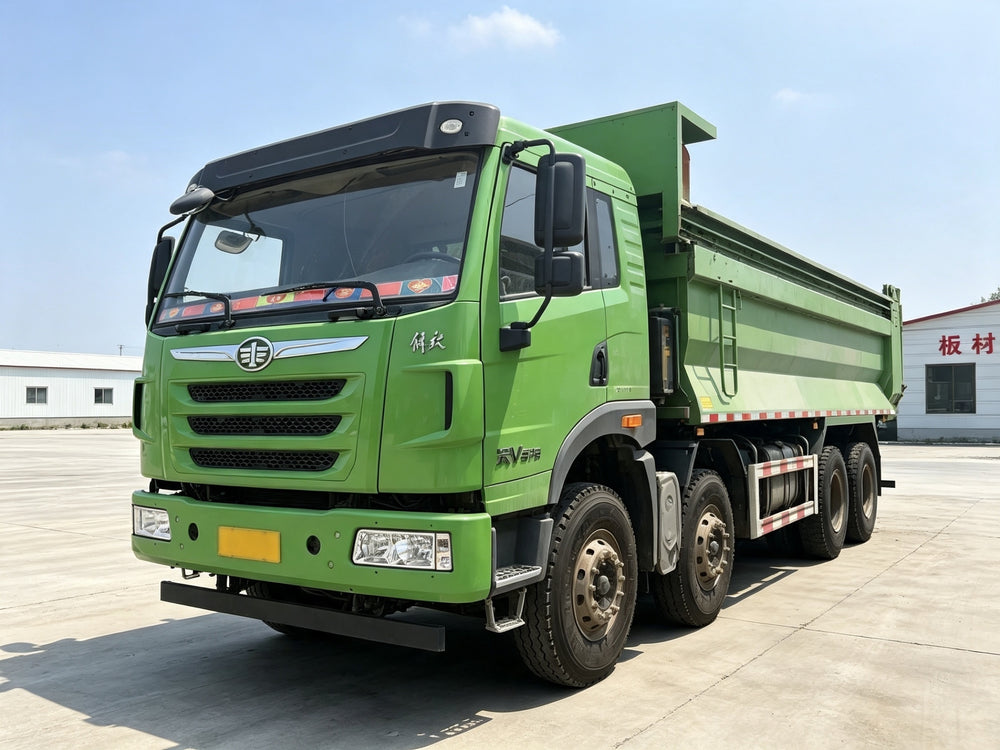 Used FAW Jiefang Tian V 375 HP 8×4 Dump Truck