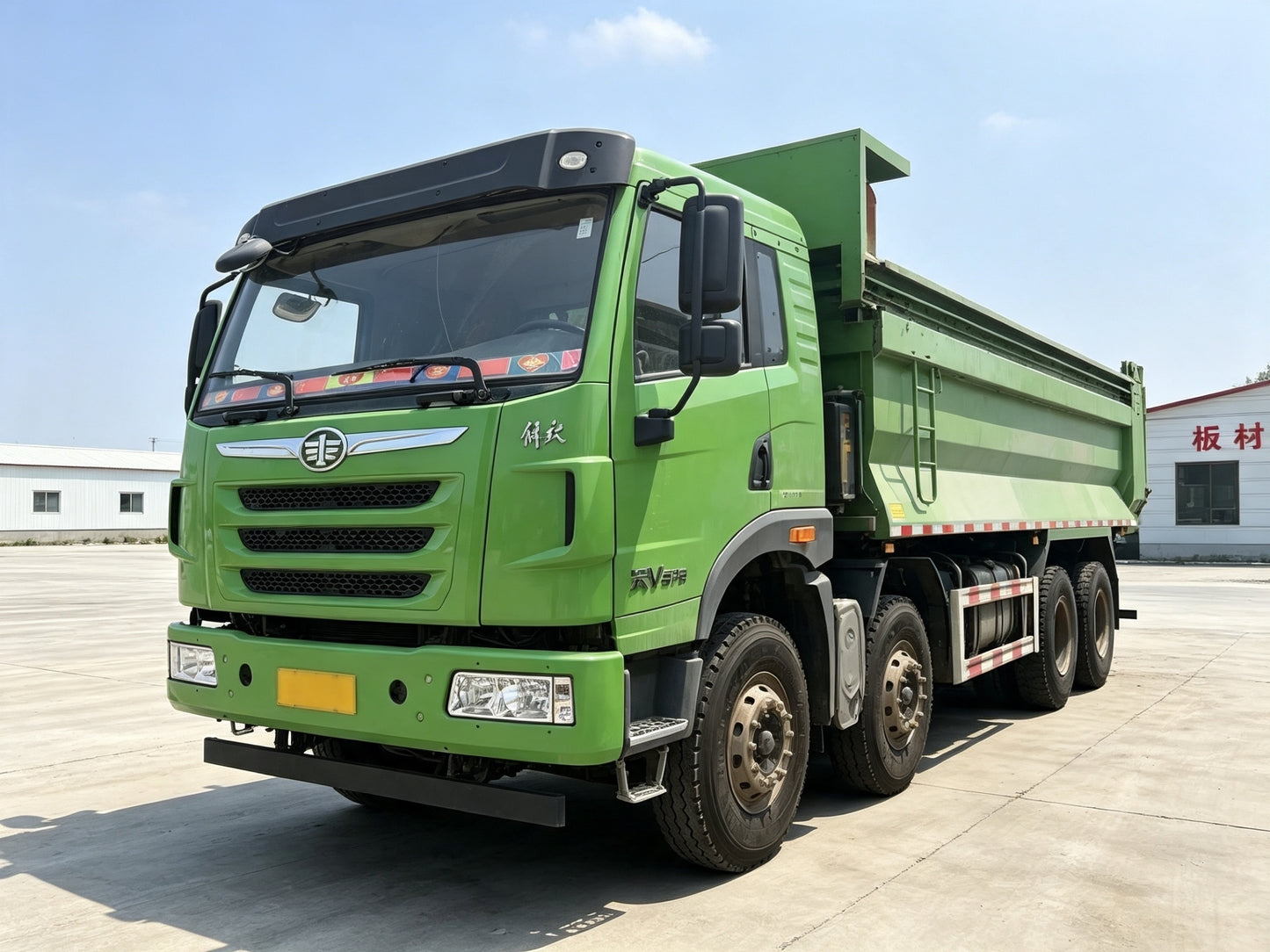 Used FAW Jiefang Tian V 375 HP 8×4 Dump Truck