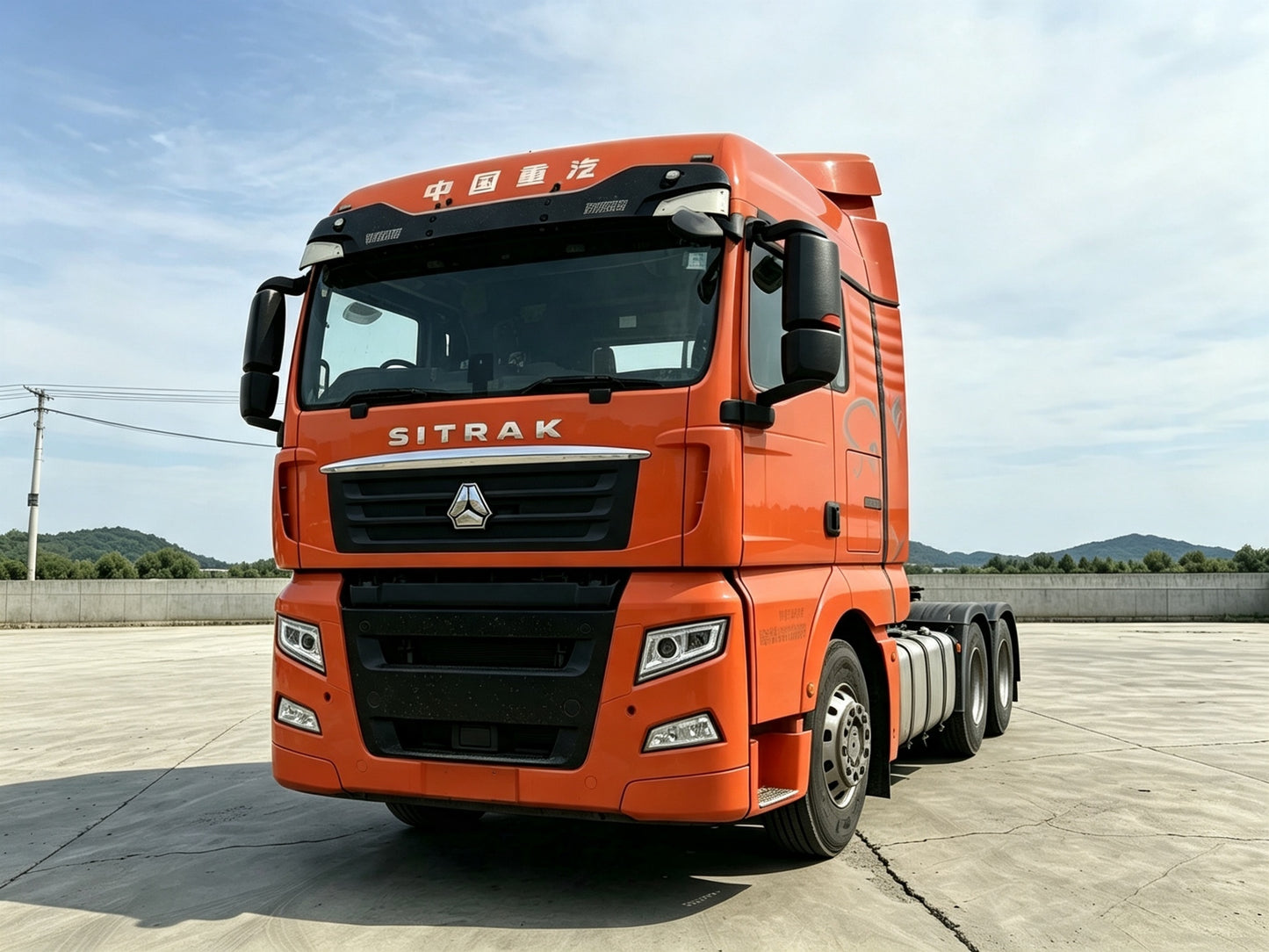 Used SINOTRUK SITRAK C7H 480 HP 6×4 Tractor Truck