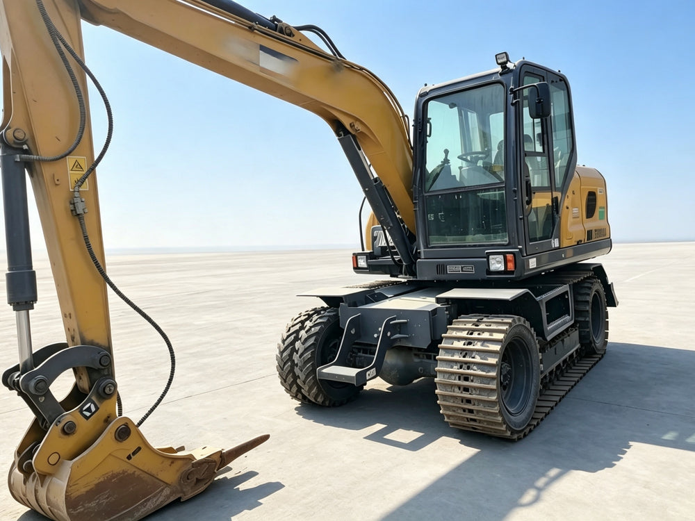 Used 2025 XCMG XE80WG 6.8 t Wheeled Excavator – Unit 00003