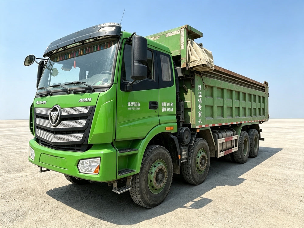 Used Foton Auman ETX 375 HP 8×4 Dump Truck
