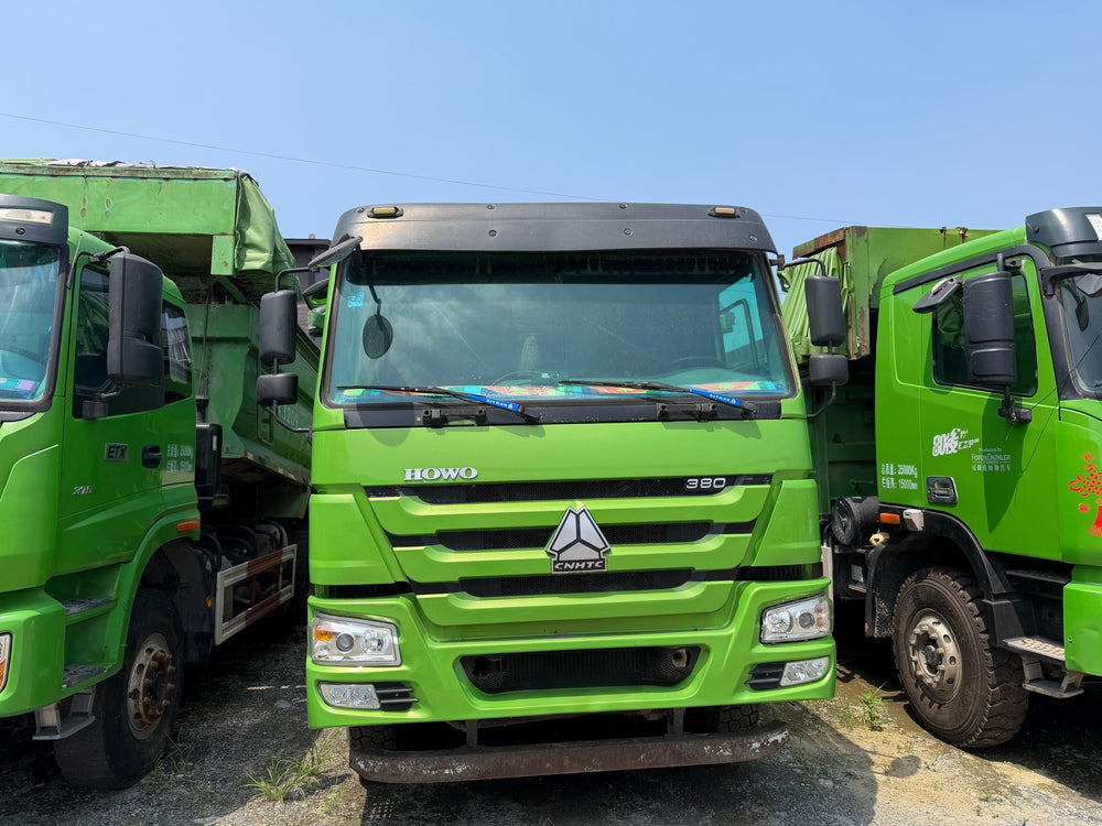 Used SINOTRUK HOWO 380 HP 6×4 Dump Truck