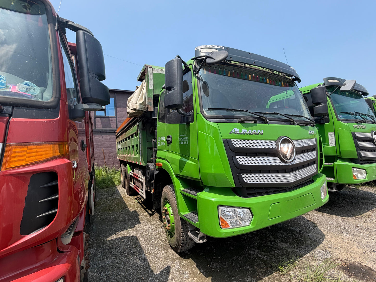 Used Foton Auman ETX 375 HP 8×4 Dump Truck