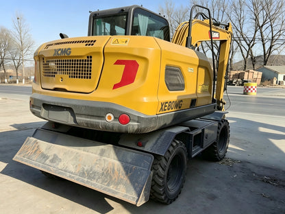 Used 2025 XCMG XE80WG 6.8 t Wheeled Excavator – Unit 00003