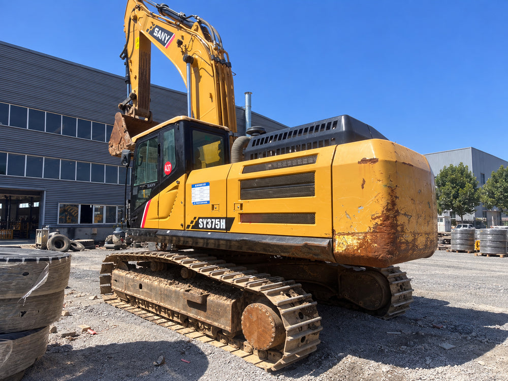 Used 2022 SANY SY375H 37.5 t 7540h Crawler Excavator - Unit SY375H