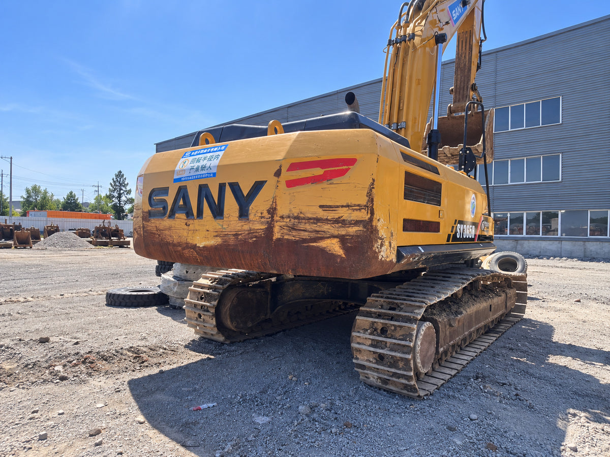 Used 2022 SANY SY375H 37.5 t 7540h Crawler Excavator - Unit SY375H