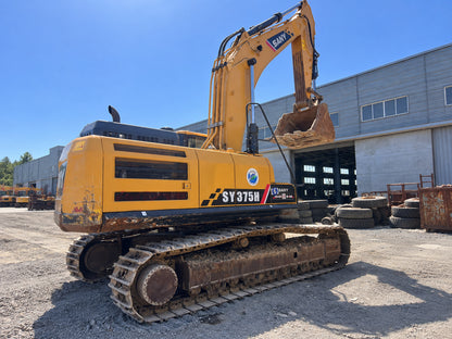 Used 2022 SANY SY375H 37.5 t 7540h Crawler Excavator - Unit SY375H