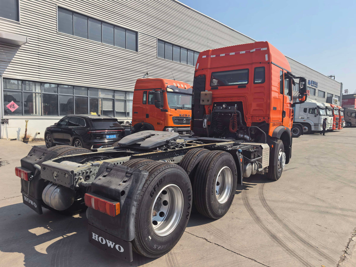 Used 2021 SINOTRUK HOWO TX 460 hp Several thousand km 6X4 Tractor Truck