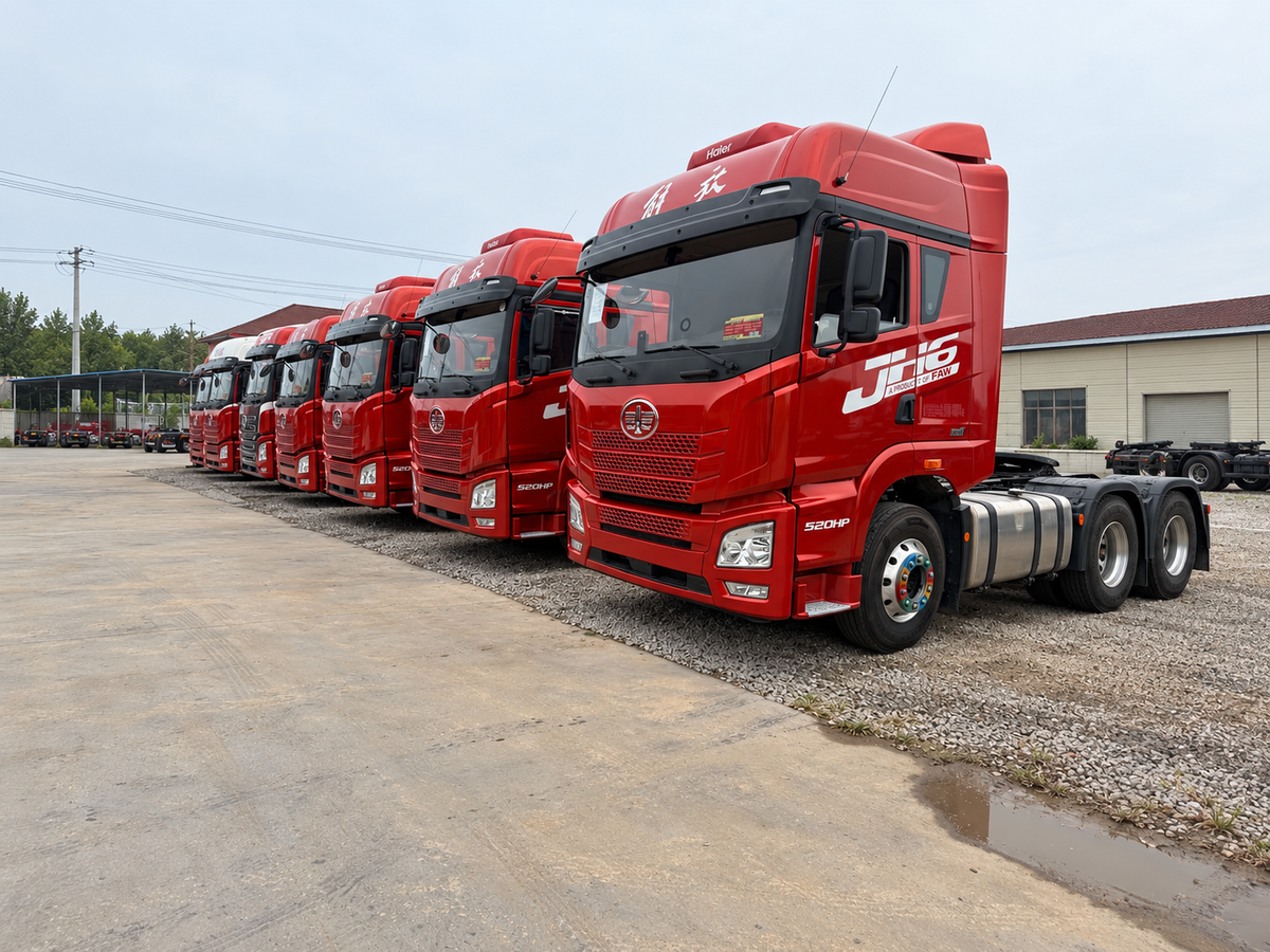 Used 2025 FAW Jiefang JH6 520 hp 100,000-130,000km 6X4 Tractor Truck