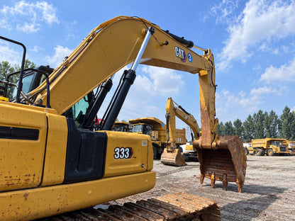 Used 2023 A42 CAT 333 32.9 t 7400h Crawler Excavator – Unit CAT333
