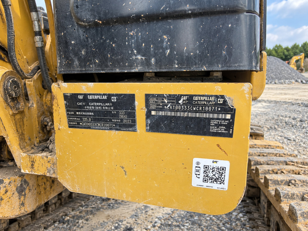 Used 2023 A43 CAT 333 32.9 t 5700h Crawler Excavator – Unit CAT333