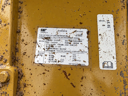 Used 2023 A40 CAT 333 32.9 t 6100h Crawler Excavator – Unit CAT333
