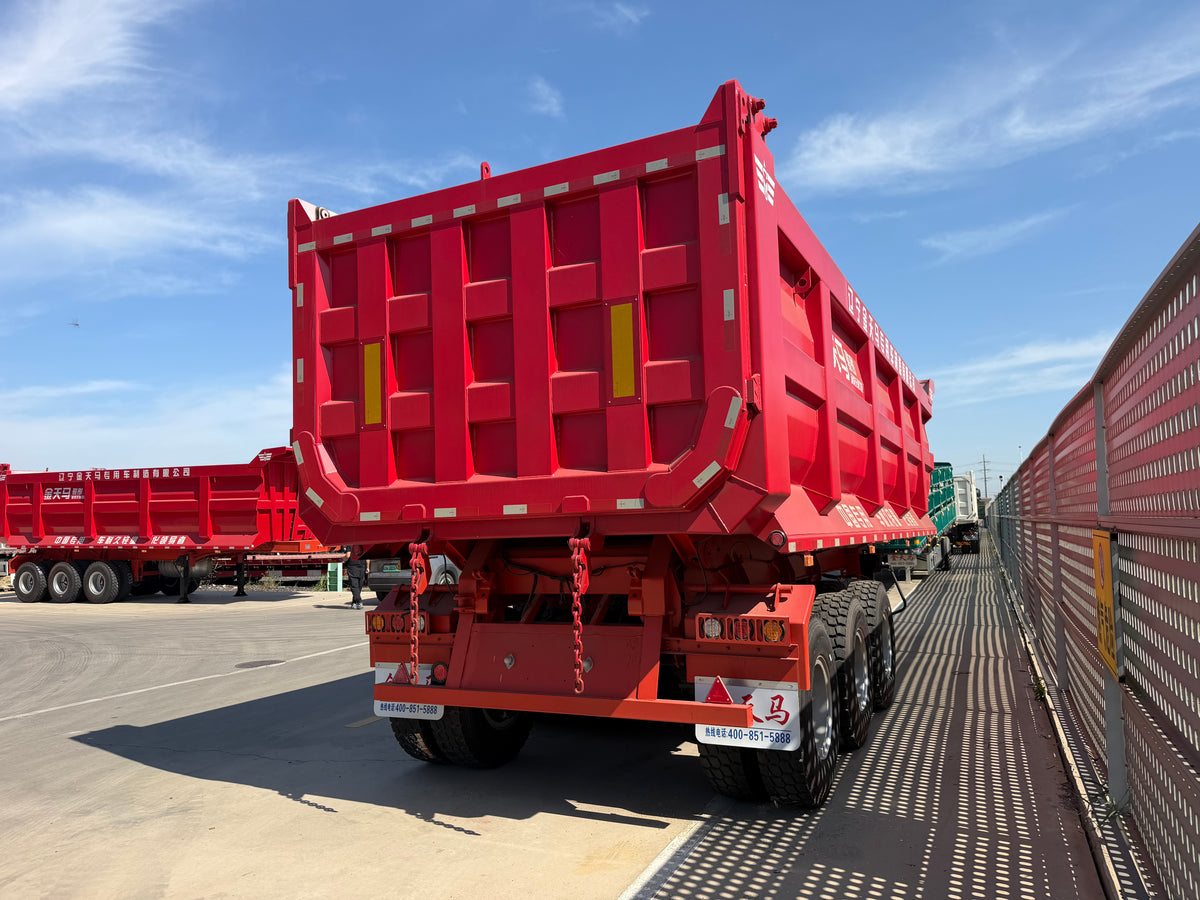 New Jintianma JTM9402ZZC 22500 kg 10.55 m Tipping Semi-Trailer