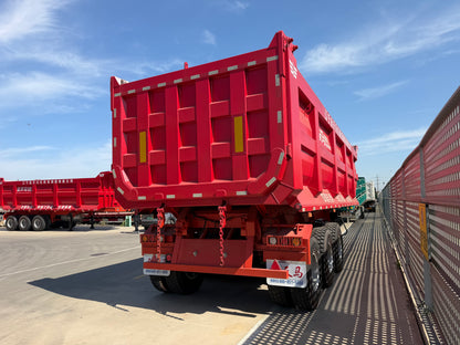 New Jintianma JTM9402ZZC 22500 kg 10.55 m Tipping Semi-Trailer