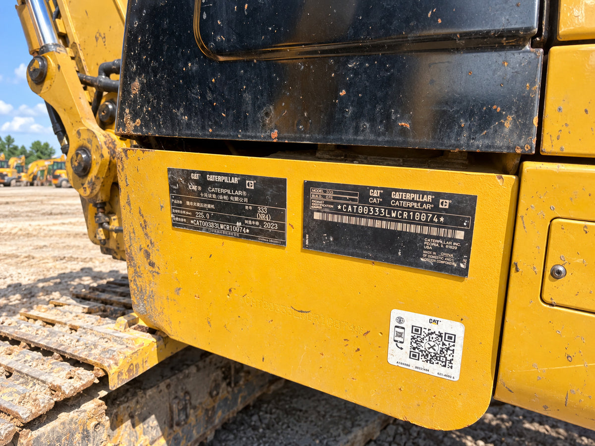 Used 2023 A39 CAT 333 32.9 t 5400h Crawler Excavator – Unit CAT333