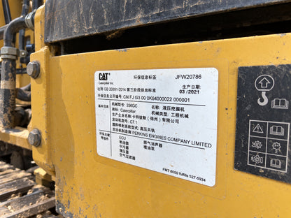 Used 2021 A31 CAT 336 GC 35.4 t 2500h Crawler Excavator – Unit CAT336GC