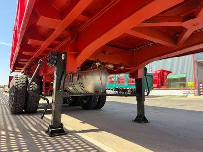 New Jintianma JTM9402ZZC 22500 kg 10.55 m Tipping Semi-Trailer