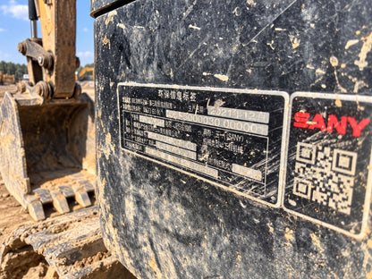 Used 2022 SANY SY375H 37.5 t 7540h Crawler Excavator - Unit SY375H