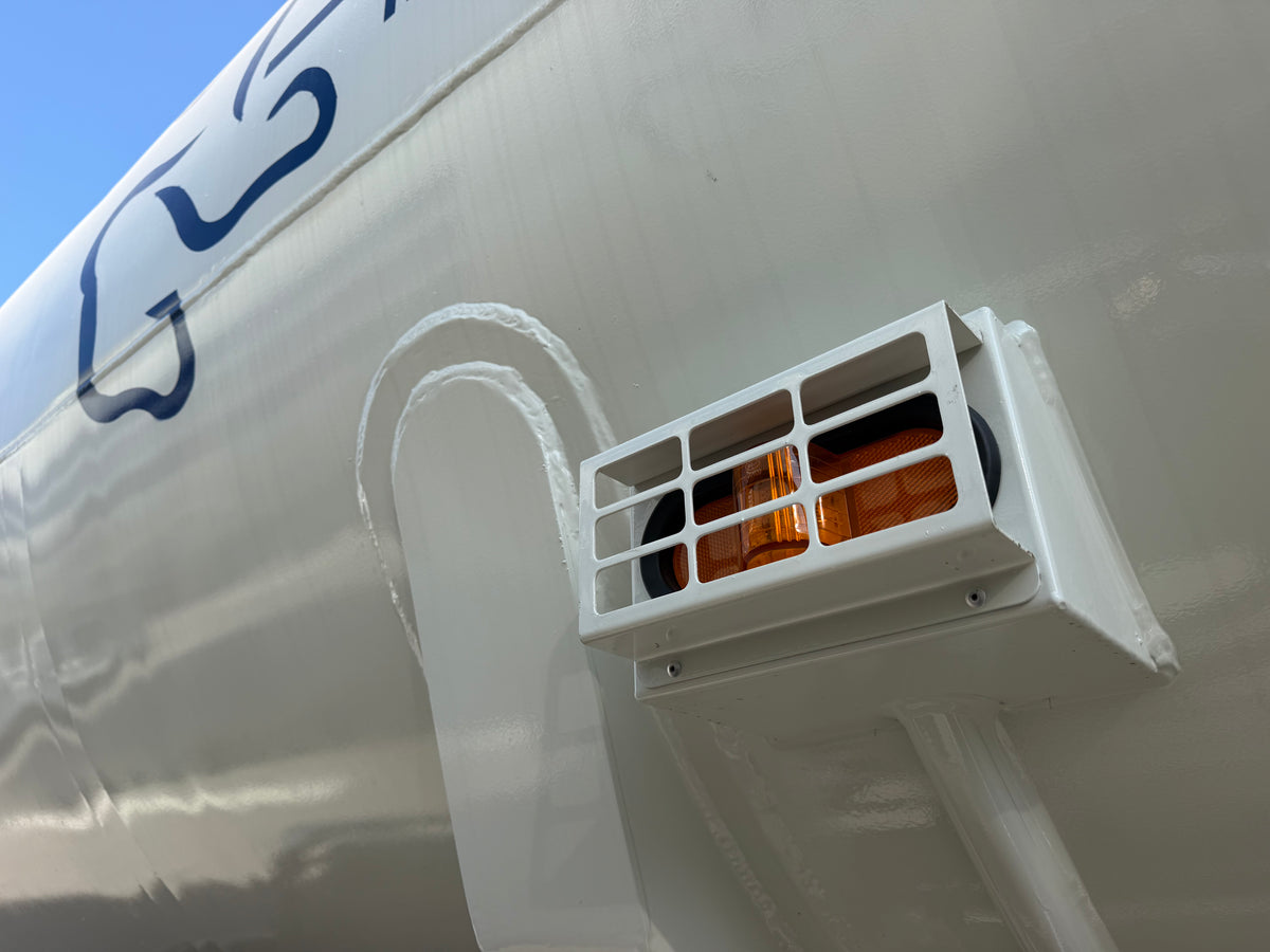 New FOTON TANK45000 60000 kg 12.5 m Aluminum Fuel Tank Semi-Trailer