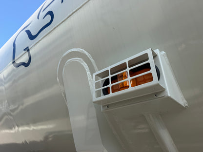New FOTON TANK45000 60000 kg 12.5 m Aluminum Fuel Tank Semi-Trailer