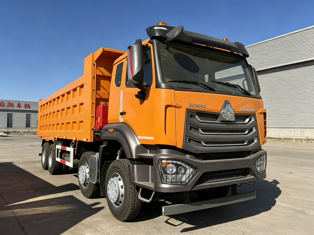 Remanufactured Sinotruk Howo NX 350 hp 8X4 Dump Truck
