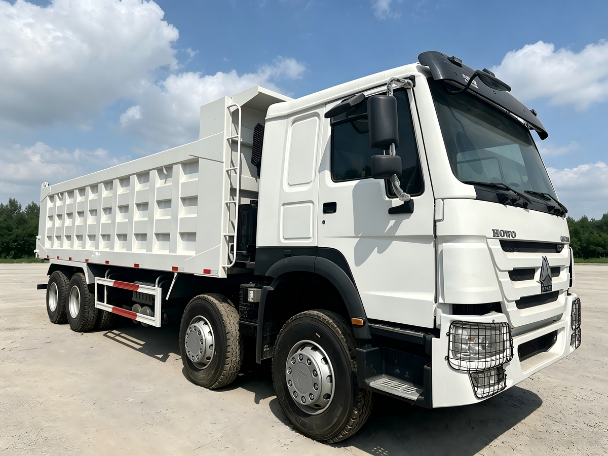Remanufactured Sinotruk Howo 371 hp 8X4 Dump Truck