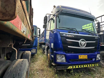 Used April 2019 FOTON AUMAN GTL Heavy Duty Version Manual Transmission 289,948km 460 hp 6X4 Tractor Truck