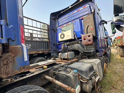 Used April 2019 FOTON AUMAN GTL Heavy Duty Version Manual Transmission 289,948km 460 hp 6X4 Tractor Truck