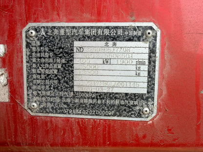 Used Beiben V3 550 hp 6X4 6 m  Dump Truck-0740