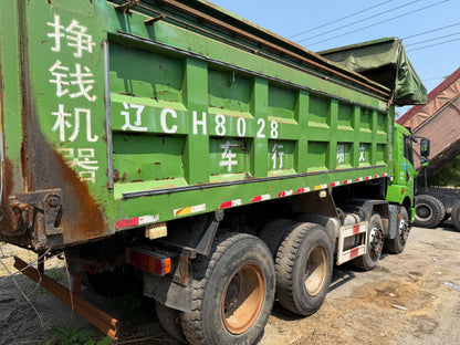 Used FAW Jiefang HanV 2.0 340 hp 8X4 5.8 m Dump Truck-8028