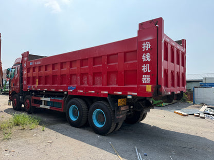 Used FAW Jiefang New J6P 550 hp 8X4 8.8 m China V Dump Truck-9509