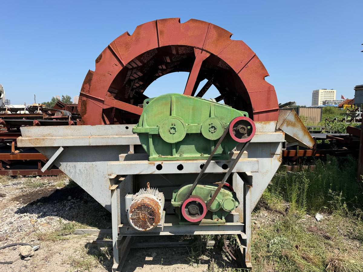 Used Yuefeng 2610 6-7t Wheel Bucket Sand Washer