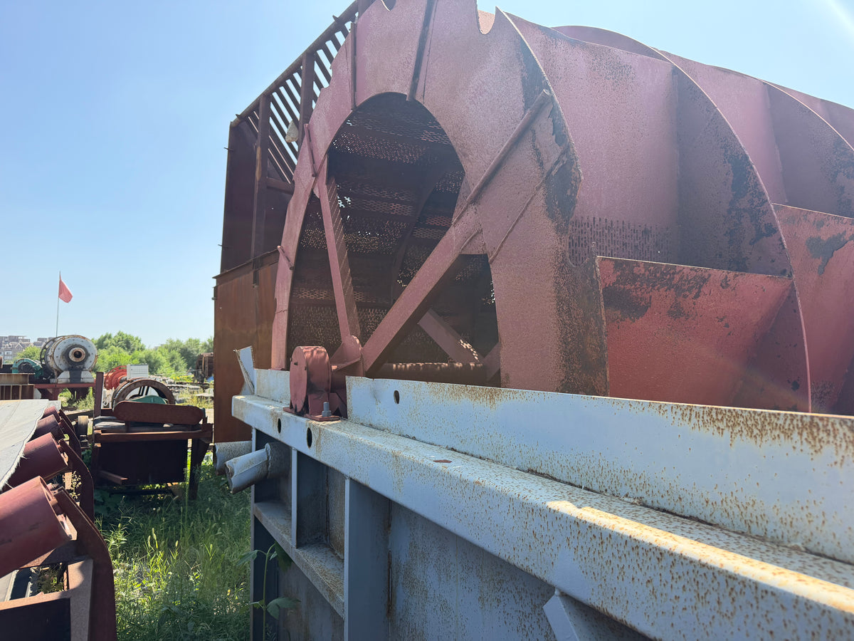 Used Yuefeng 2610 6-7t Wheel Bucket Sand Washer