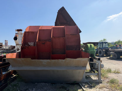 Used Yuefeng 2610 6-7t Wheel Bucket Sand Washer