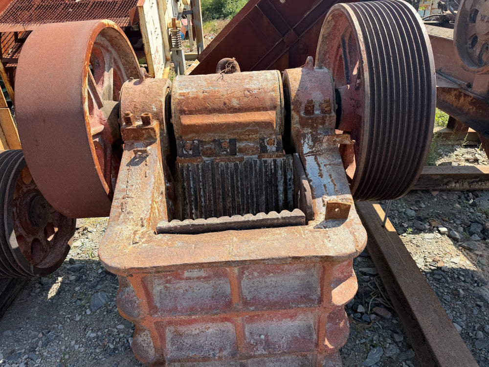Used Yuefeng PE‑600×900 7t Jaw Crusher