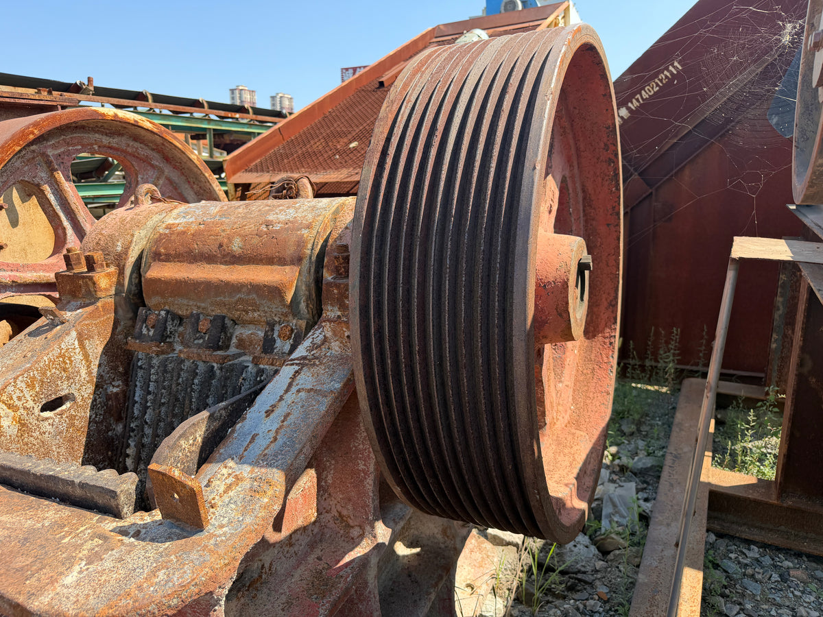 Used Yuefeng PE‑600×900 7t Jaw Crusher