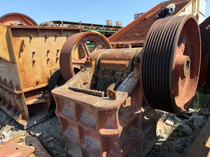 Used Yuefeng PE‑600×900 7t Jaw Crusher