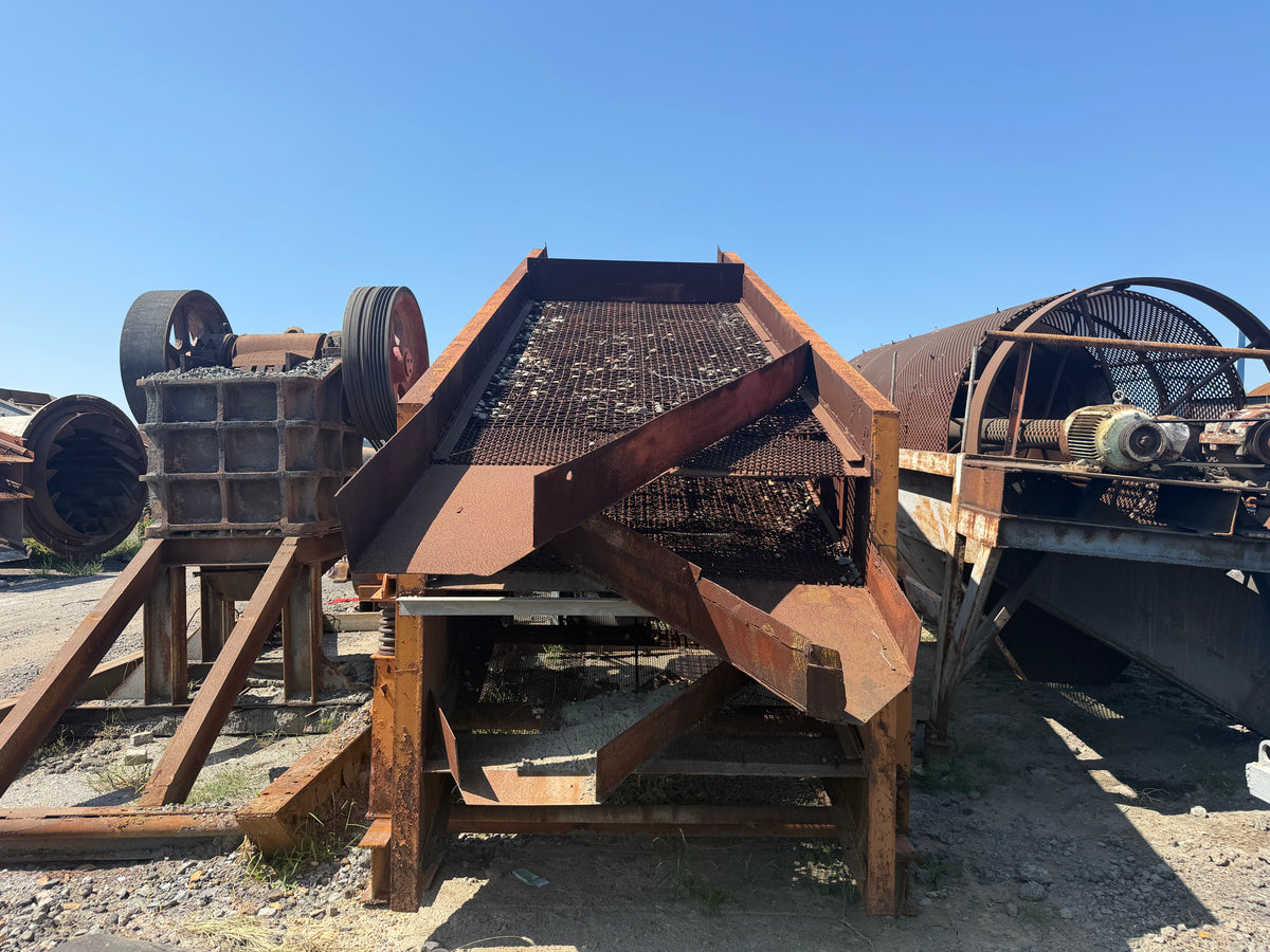 Used Yuefeng 3YK1548 1.5×4.8m Triple Layer Circular Vibrating Screen