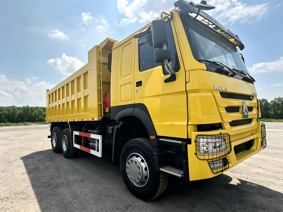Remanufactured Sinotruk Howo 371 hp 6X4 Dump Truck