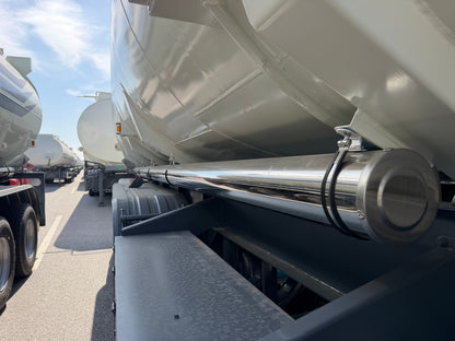 New FOTON TANK45000 60000 kg 12.5 m Aluminum Fuel Tank Semi-Trailer