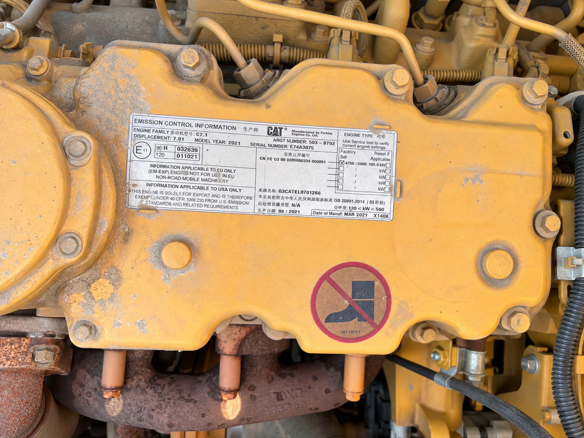 Used 2021 A31 CAT 336 GC 35.4 t 2500h Crawler Excavator – Unit CAT336GC