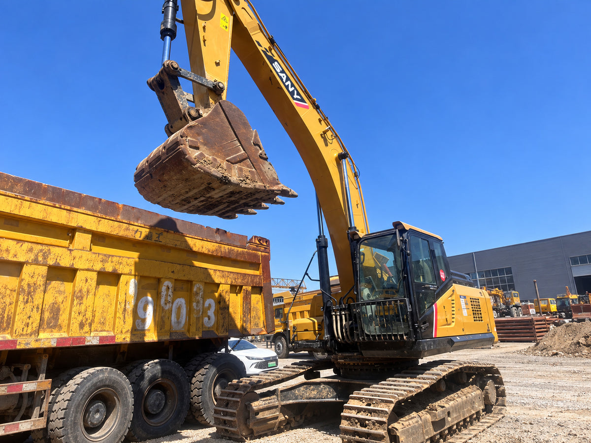 Used 2022 SANY SY375H 37.5 t 7540h Crawler Excavator - Unit SY375H