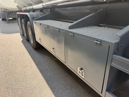 New FOTON TANK45000 60000 kg 12.5 m Aluminum Fuel Tank Semi-Trailer