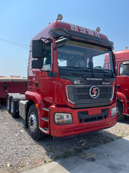 Used April 2023 SHACMAN Delong M3000S With hydraulic retarder 460 hp 9,0068km 6X4 Tractor Truck