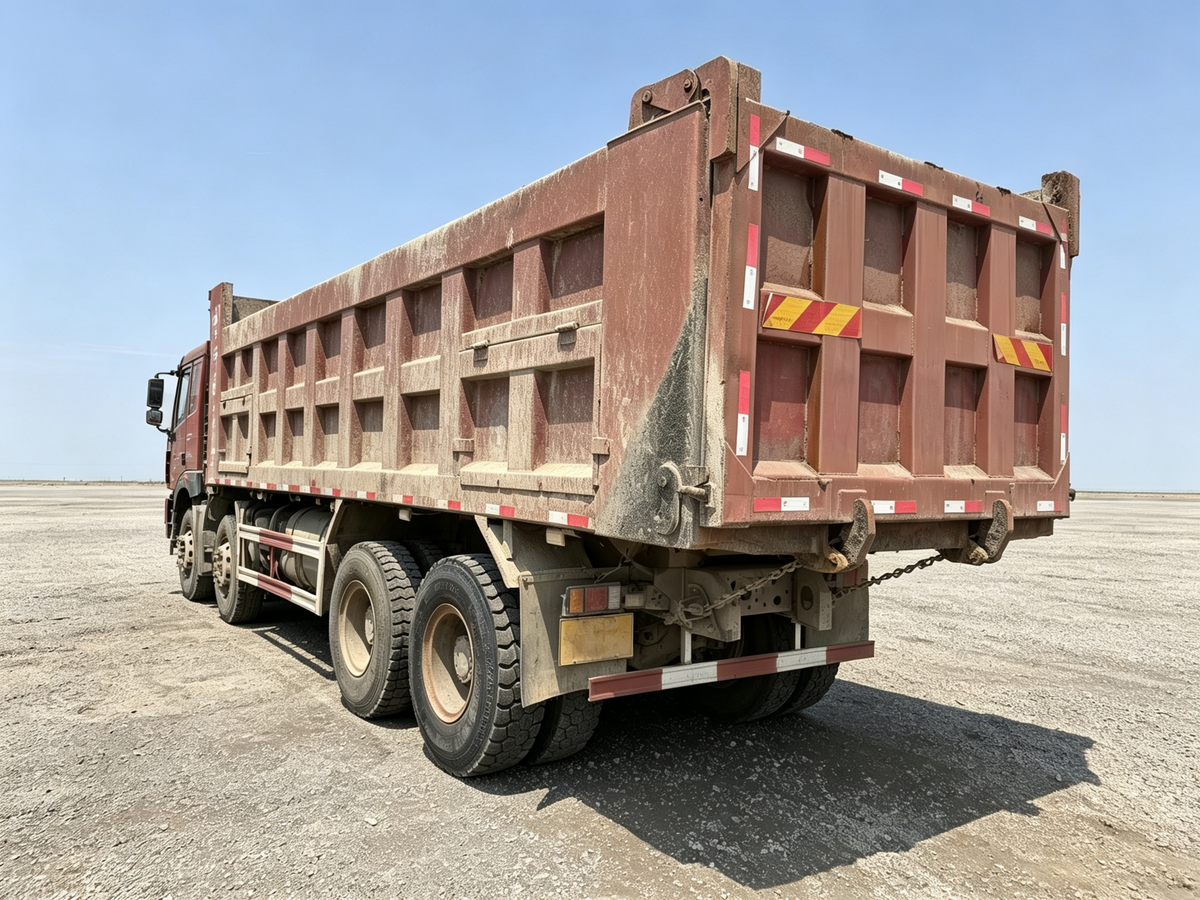 Used SINOTRUK HOWO 440 HP 8×4 Rear Tipping Dump Truck-543