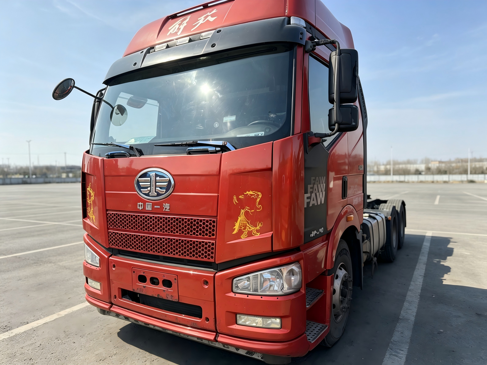 Used FAW Jiefang J6P 420 HP 6×4 Tractor Truck-002