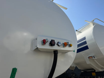 New FOTON TANK45000 60000 kg 12.5 m Aluminum Fuel Tank Semi-Trailer