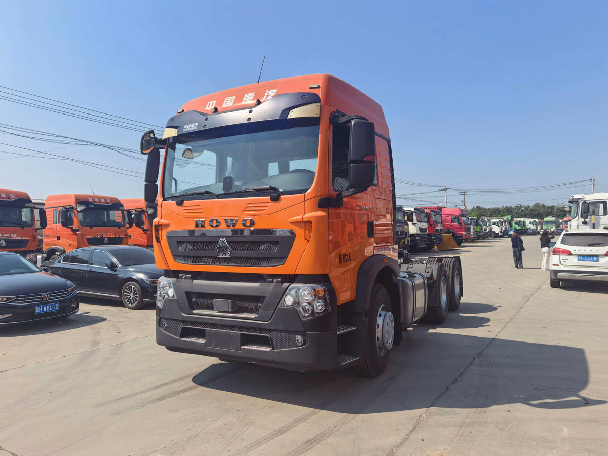 Used 2021 SINOTRUK HOWO TX 460 hp Several thousand km 6X4 Tractor Truck